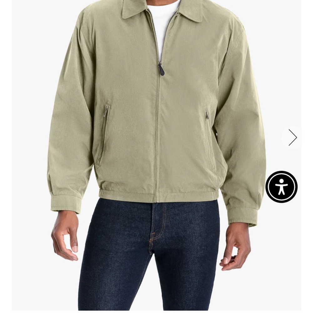 London Fog Men's Light Olive Jacket